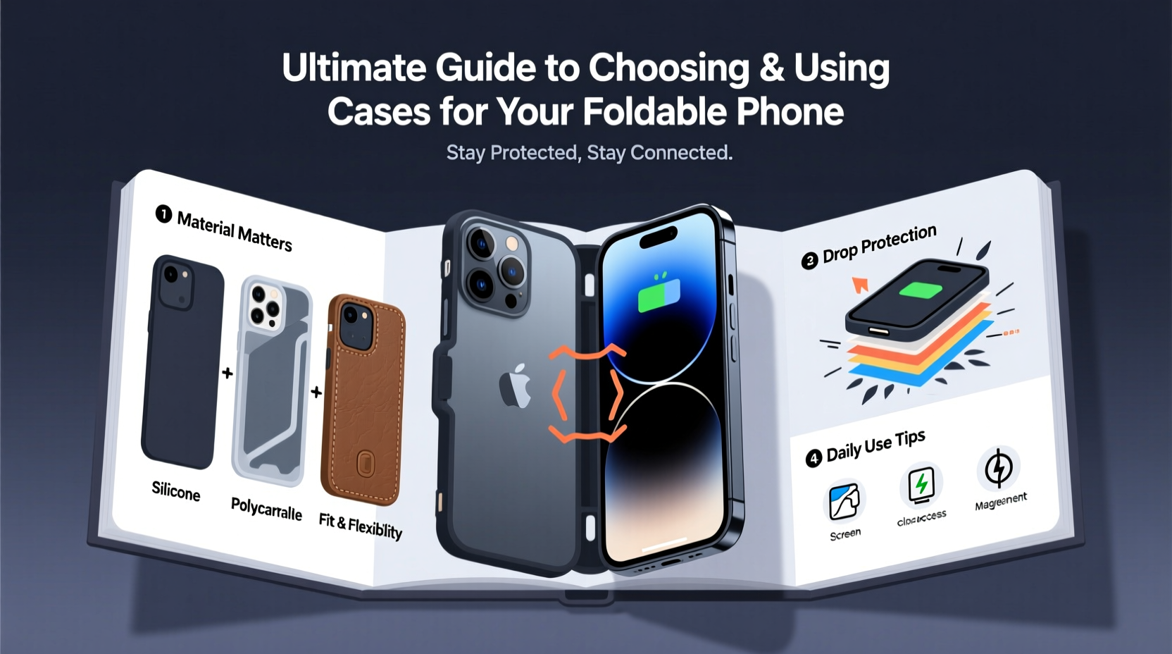 ultimate guide to choosing and using cases to protect your foldable phone