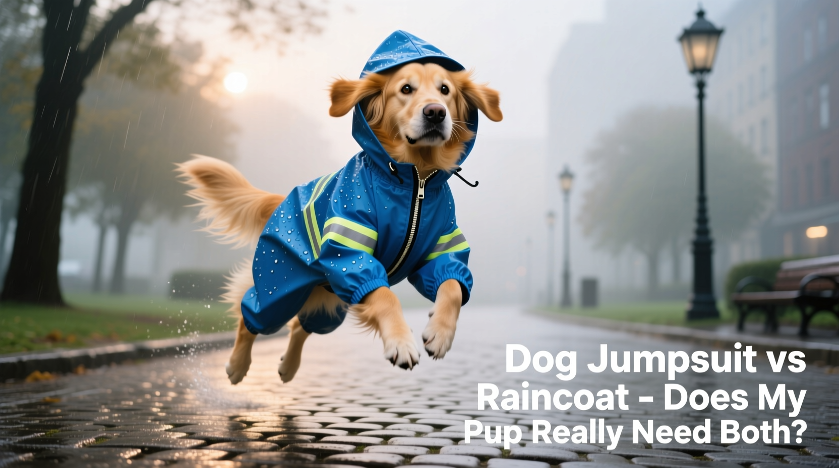 dog jumpsuit vs raincoat does my pup really need both or is one enough 2