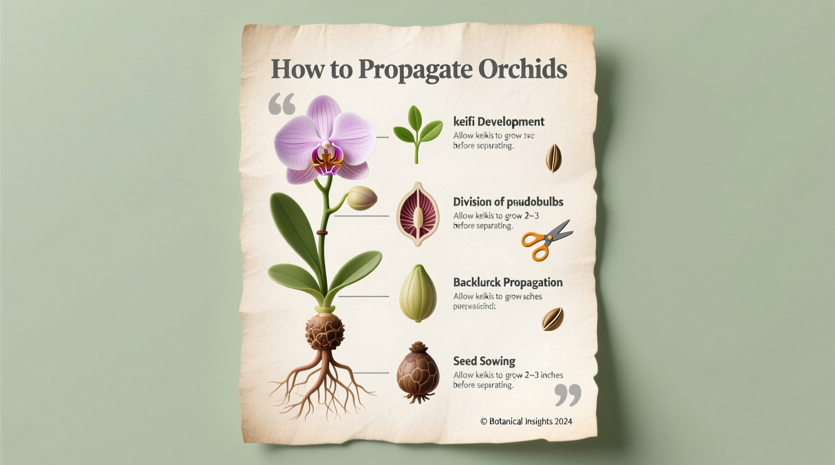 how do you propagate orchids