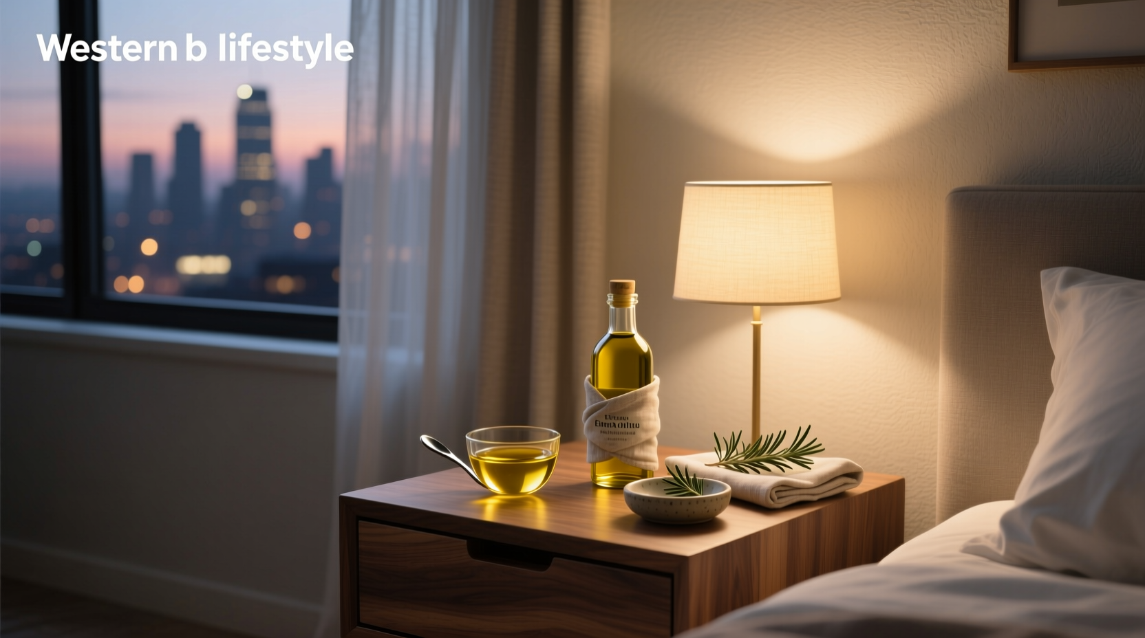 teaspoon of olive oil before bed