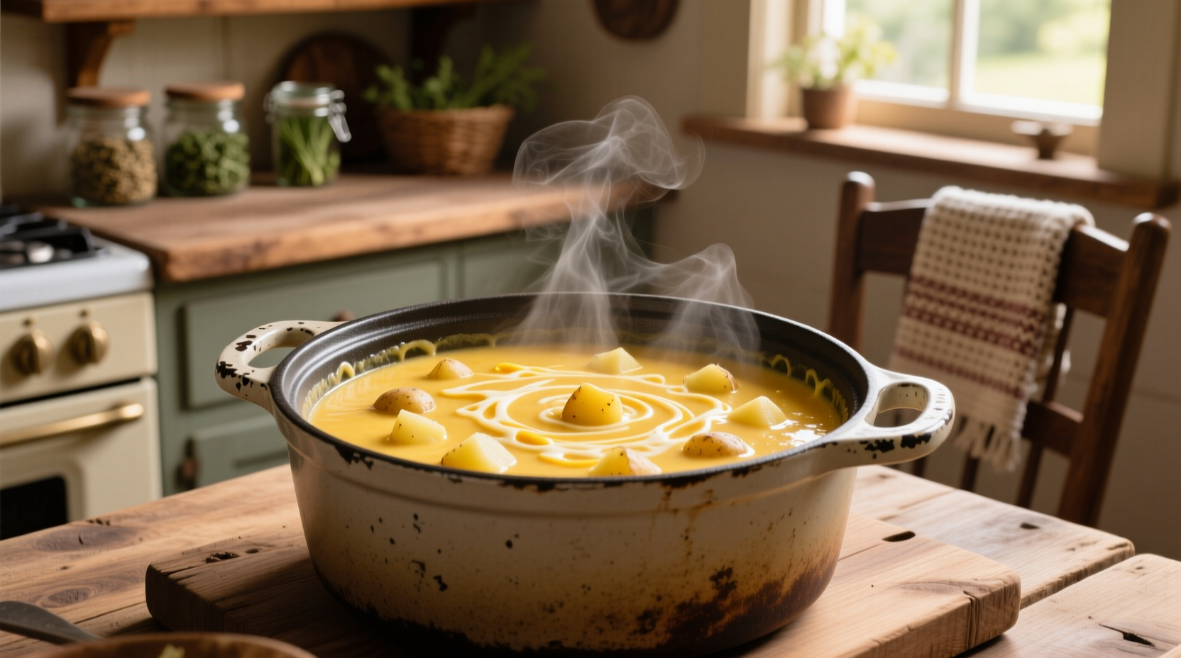 Perfect Cheesy Potato Soup Recipe for Crock Pot