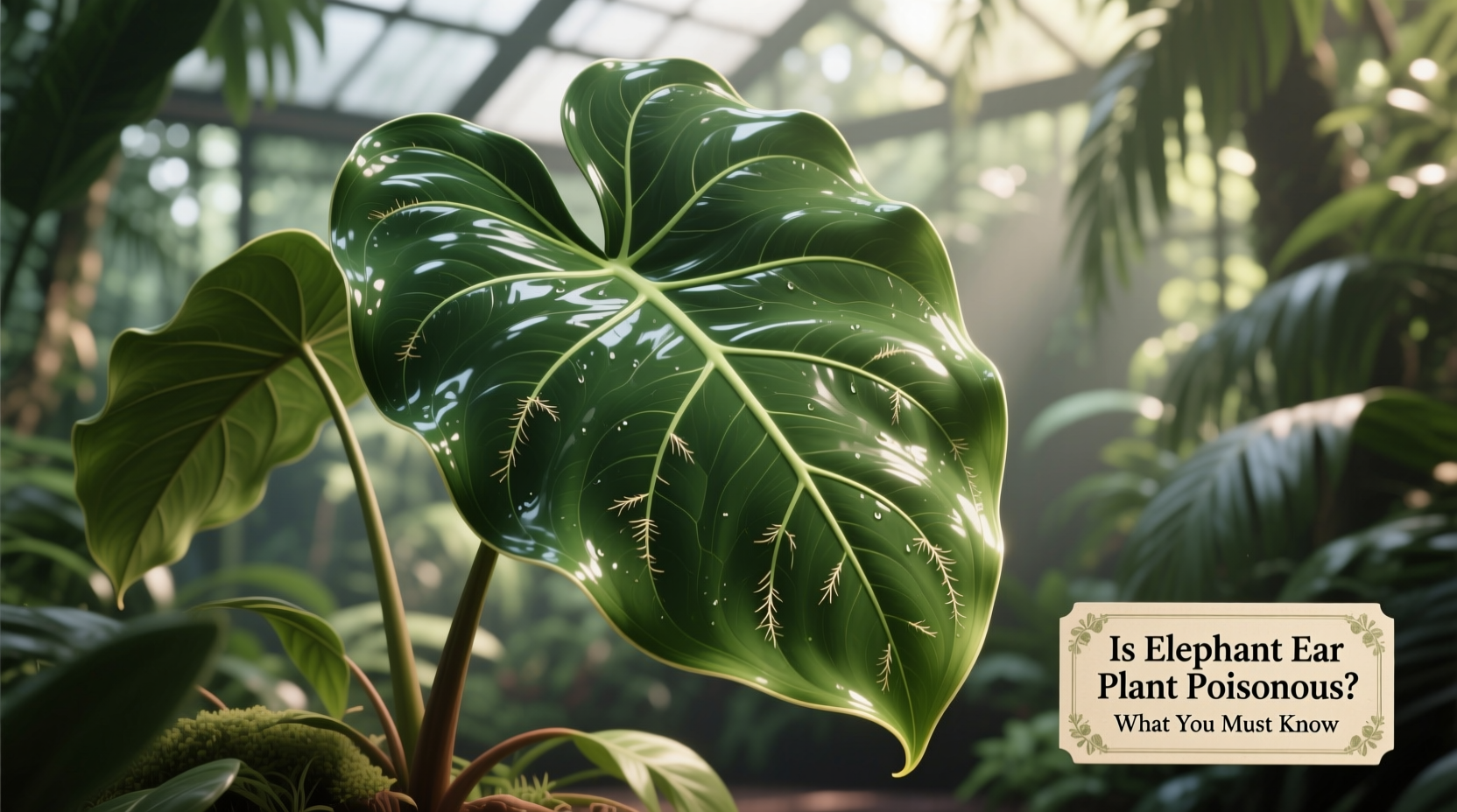 Is Elephant Ear Plant Poisonous? What You Must Know