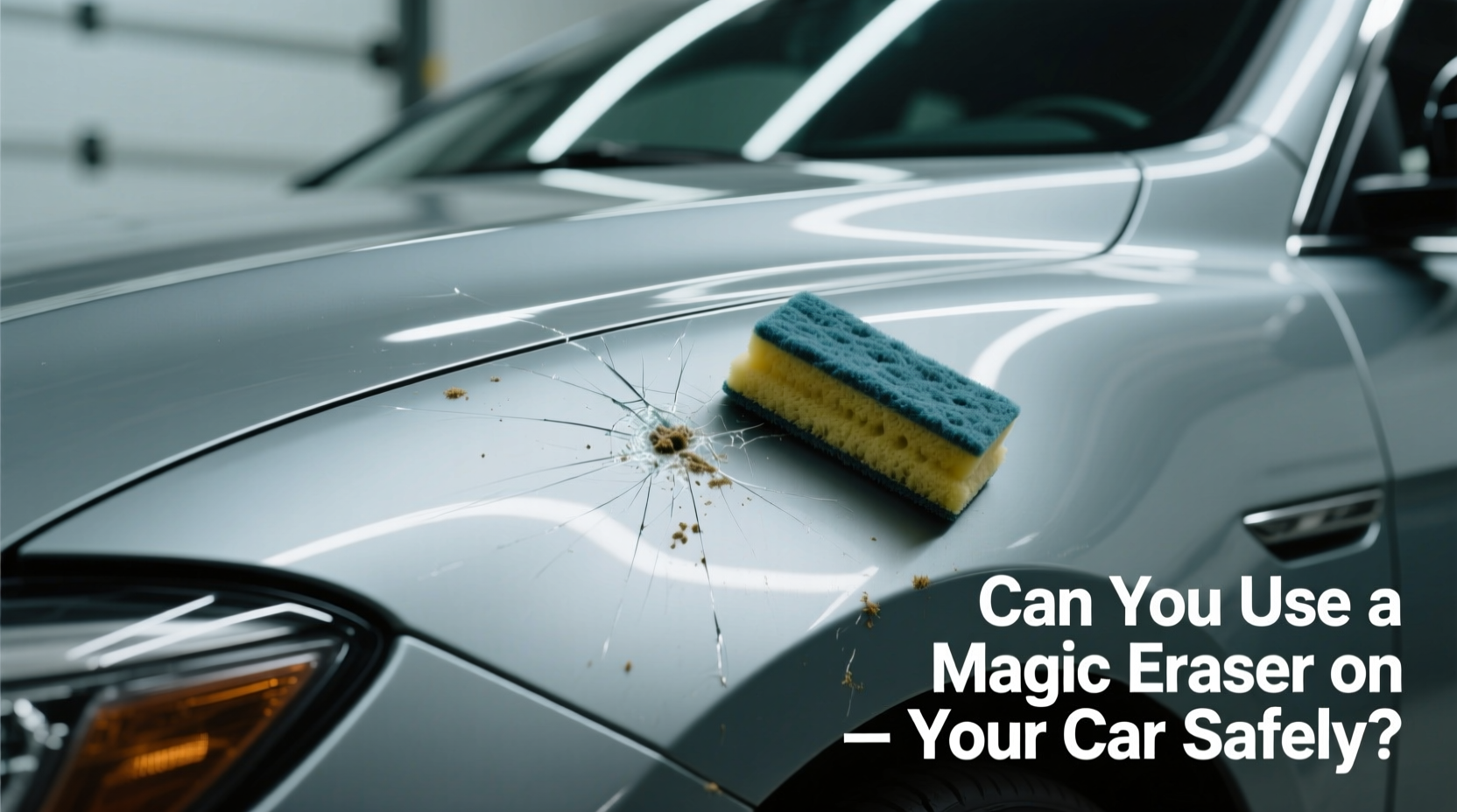can i use a magic eraser on my car