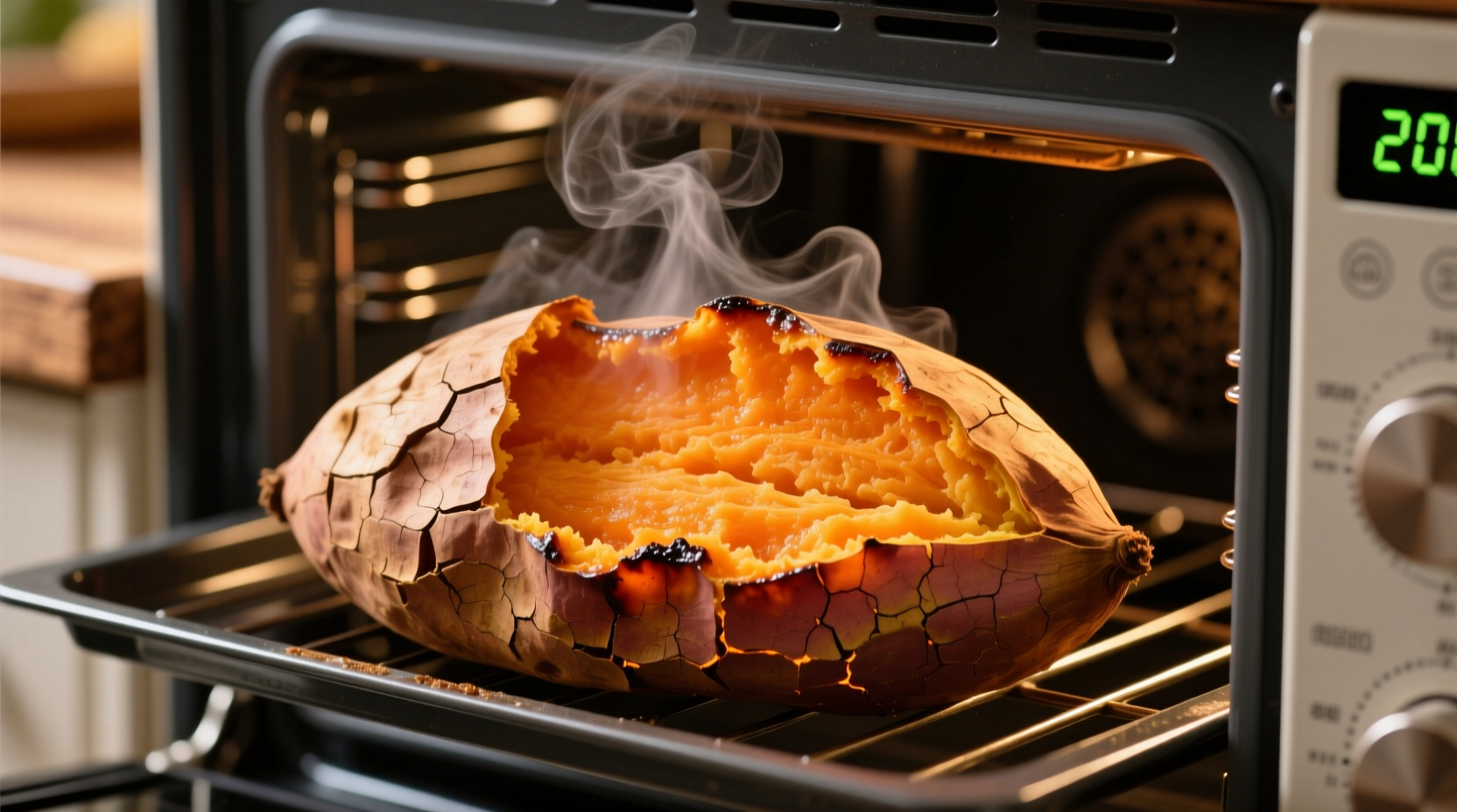 oven temperature sweet potato