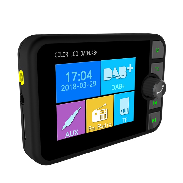 Epronic DAB+ Radio Adapter Für Auto - Mit Bluetooth Und FM Transmitter