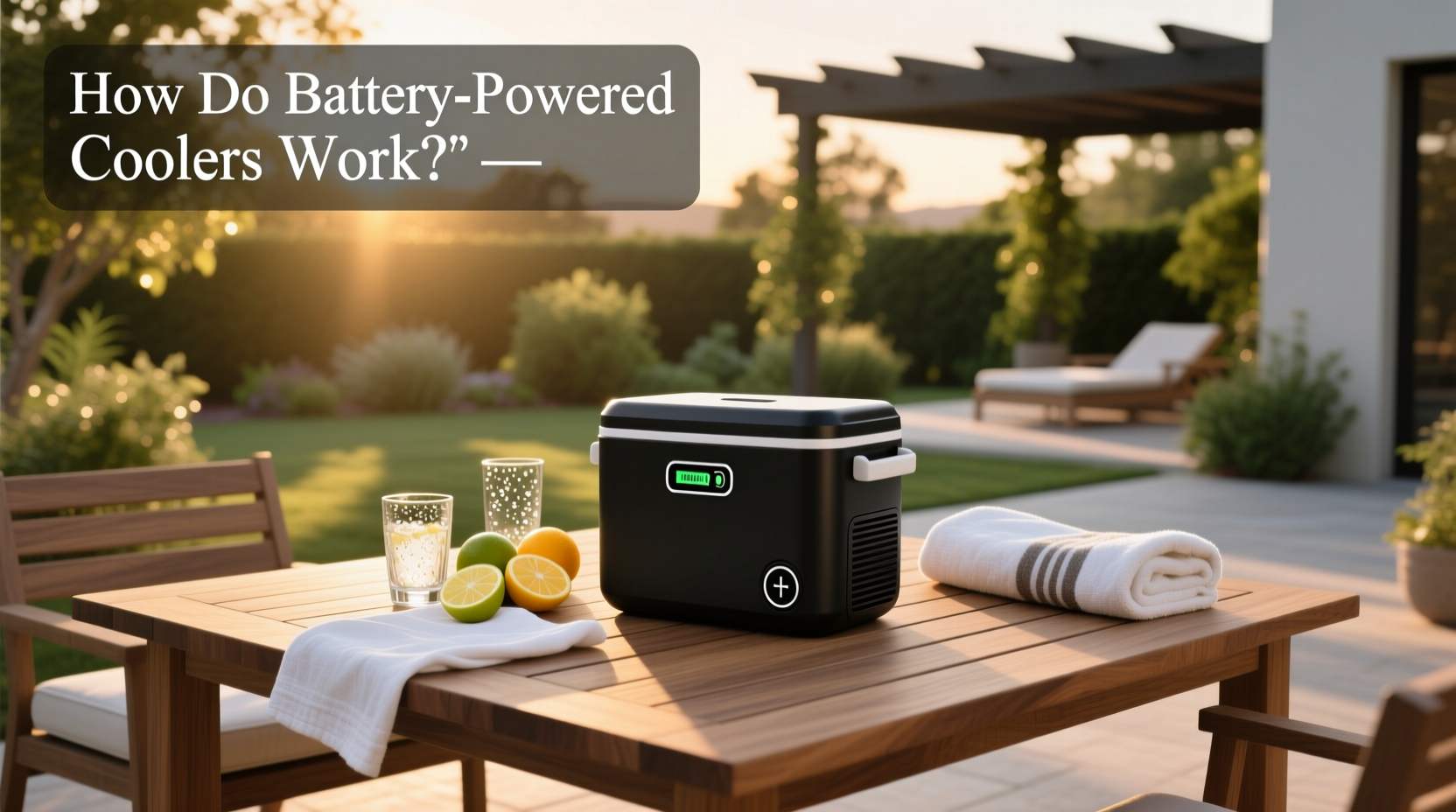 How to choose battery operated cooler,How do battery-powered coolers work?