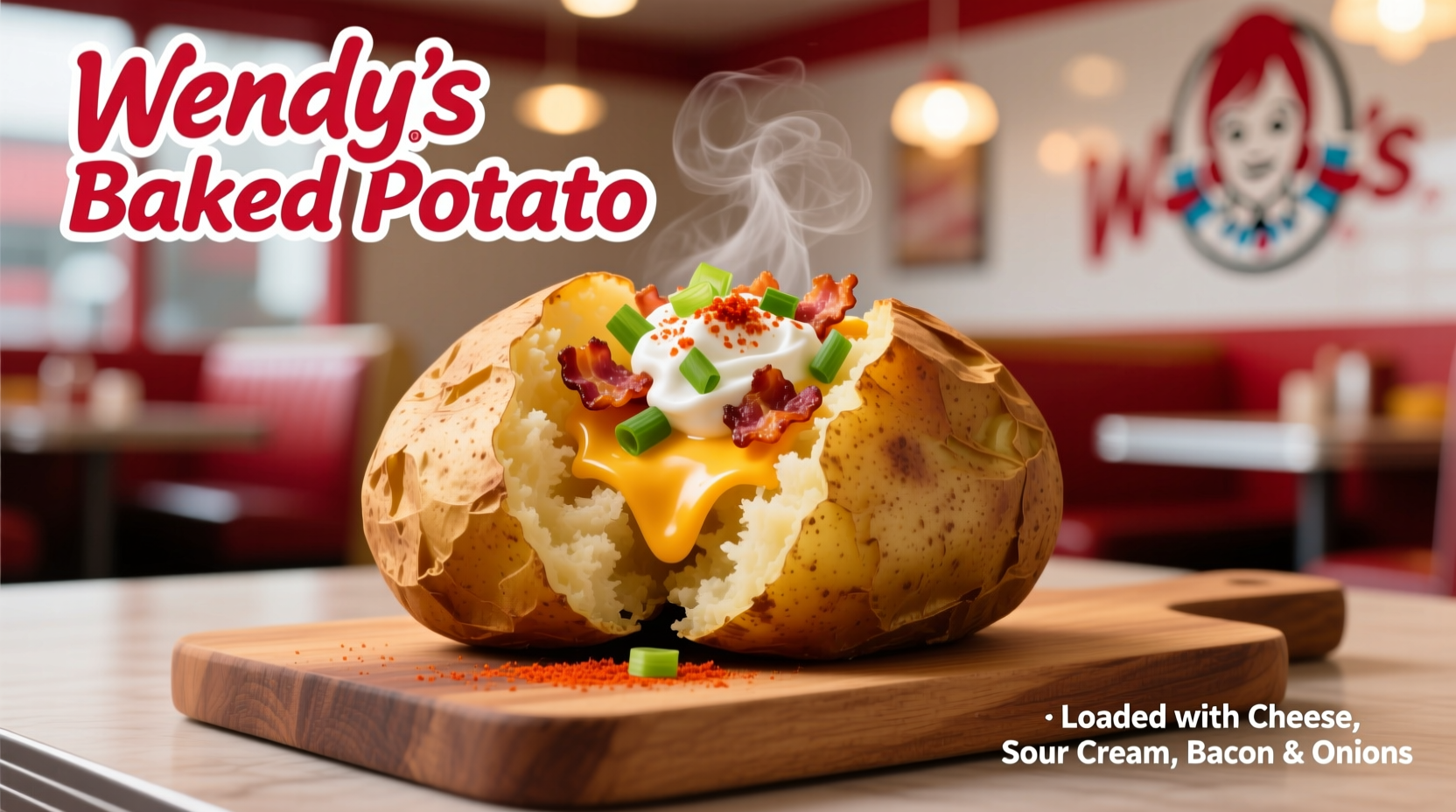 wendy s baked potato menu