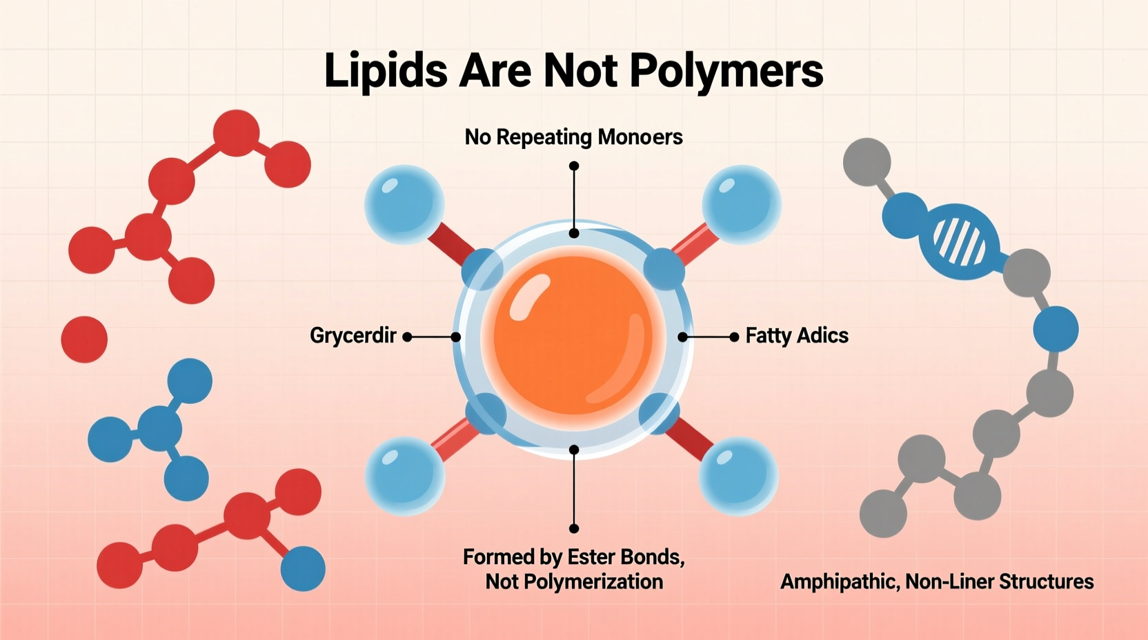 why lipids arent polymers understanding their structure