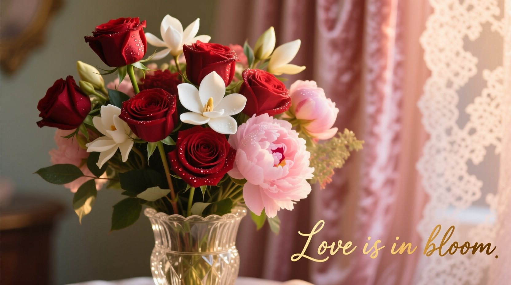 what flowers are given on valentines day