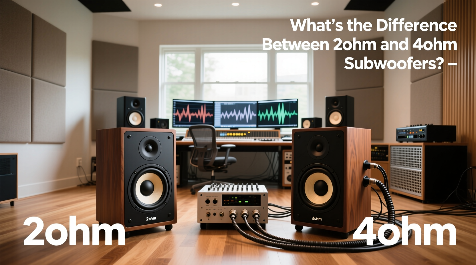 what's the difference between 2ohm and 4ohm subwoofers buying guide