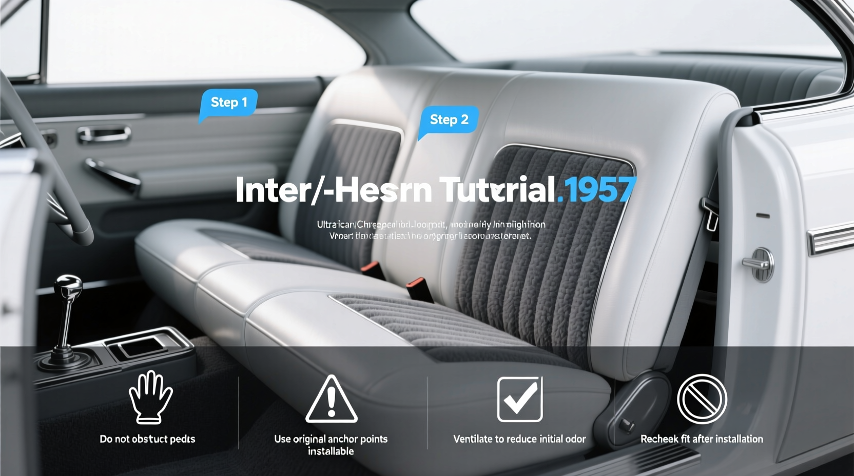 1957 Chevrolet Seat Covers Buying Guide: How to Choose