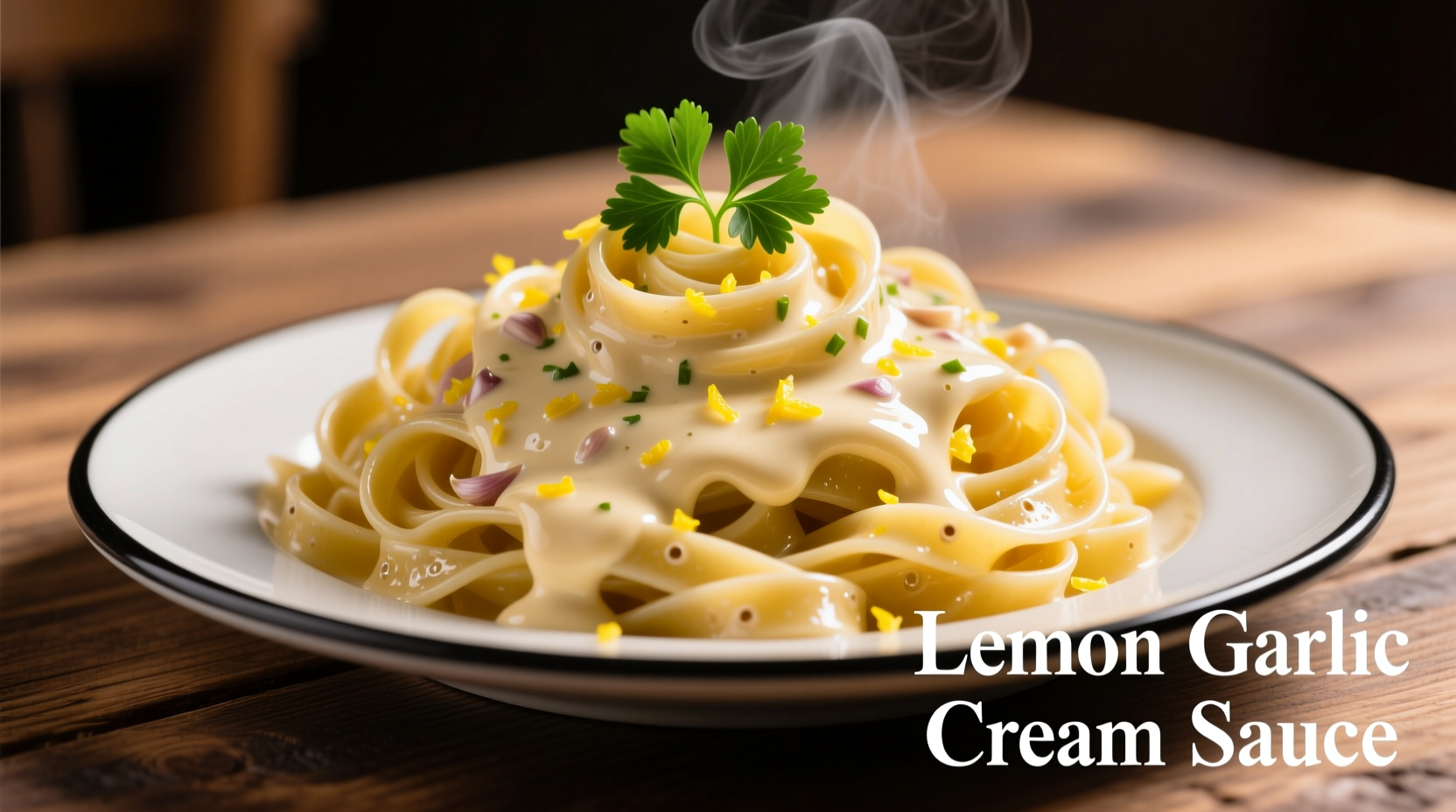 lemon garlic cream sauce