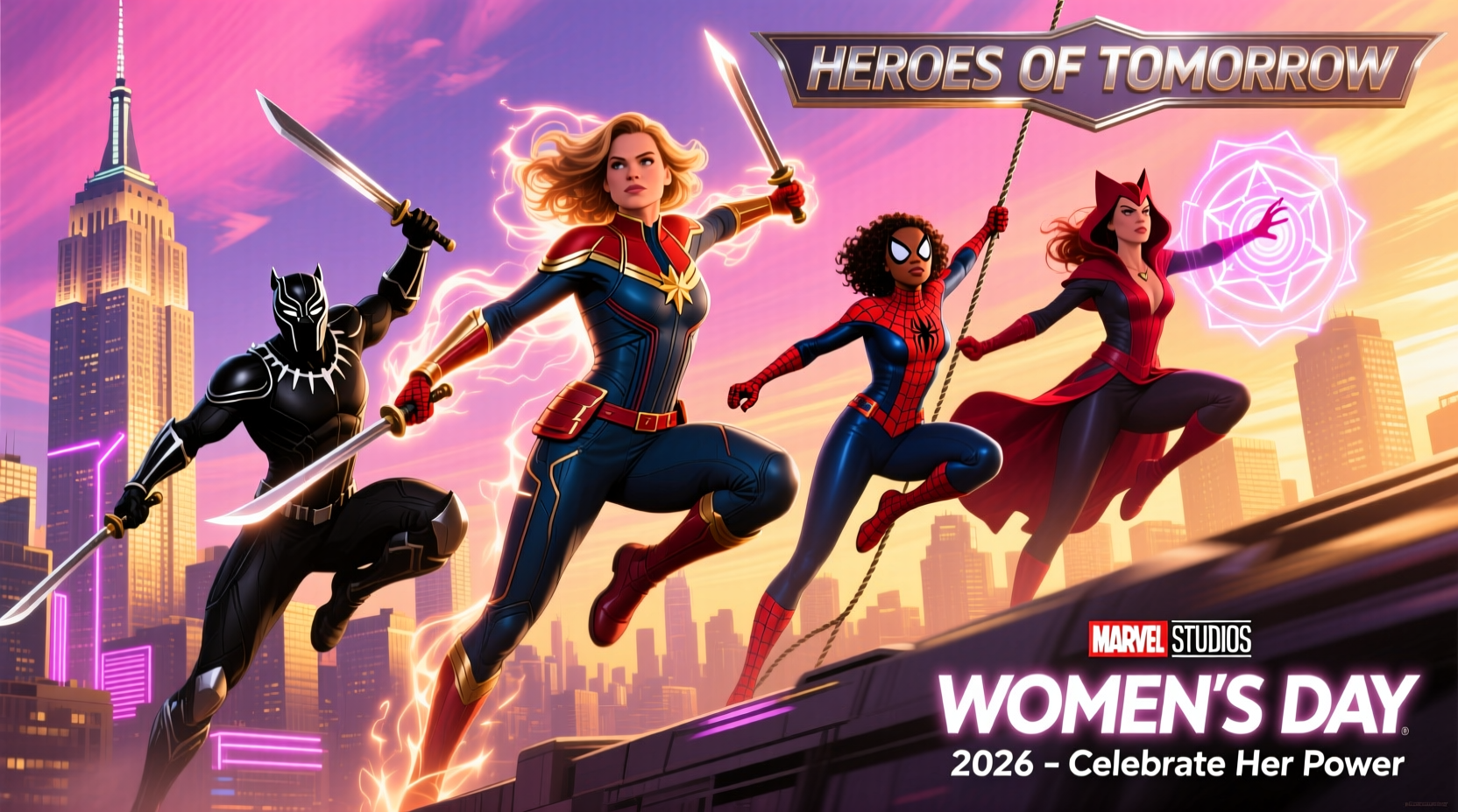 marvel womens day