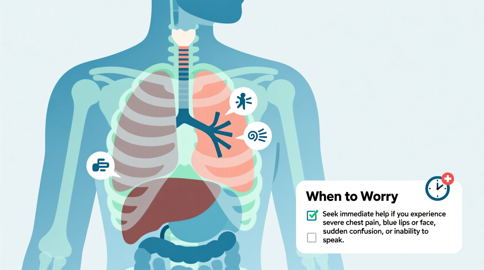 cant take a deep breath reasons symptoms and when to worry