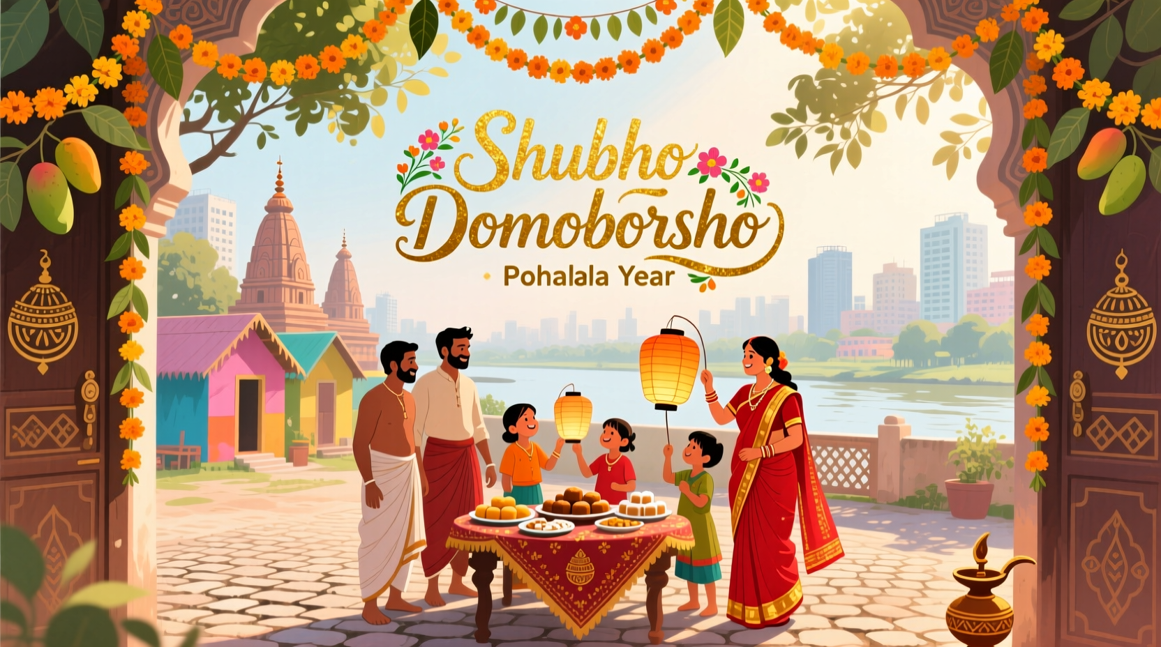 how do you say happy new year in bengali