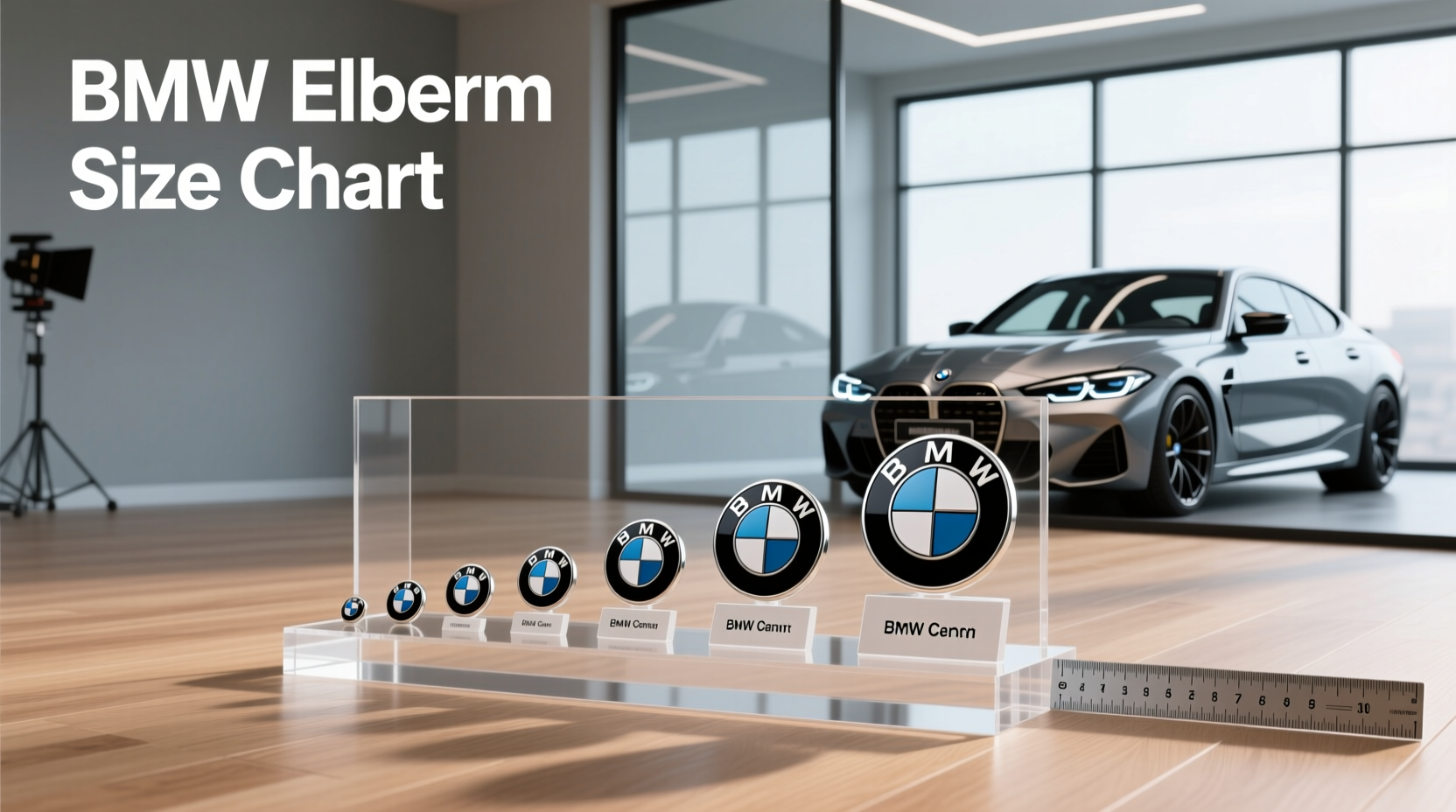 What Are the Standard BMW Emblem Sizes by Model and Year?