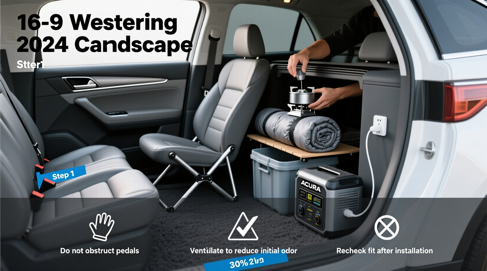 Car Camping in an Acura RDX Buying Guide: How to Choose