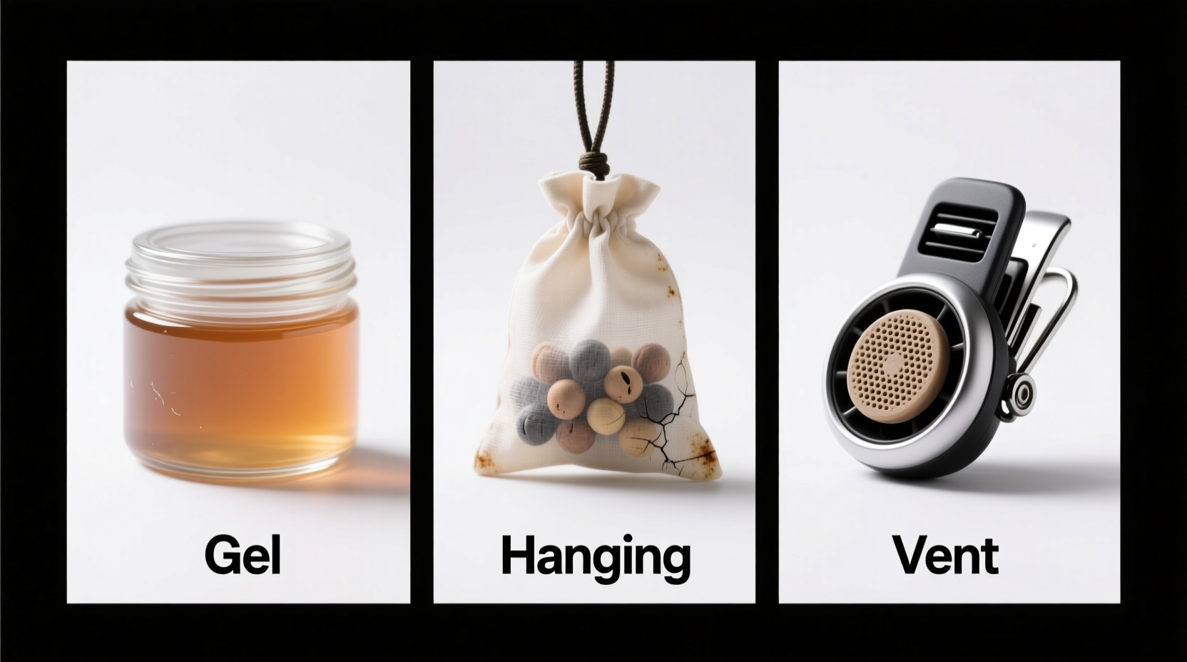 gel vs hanging vs vent freshener