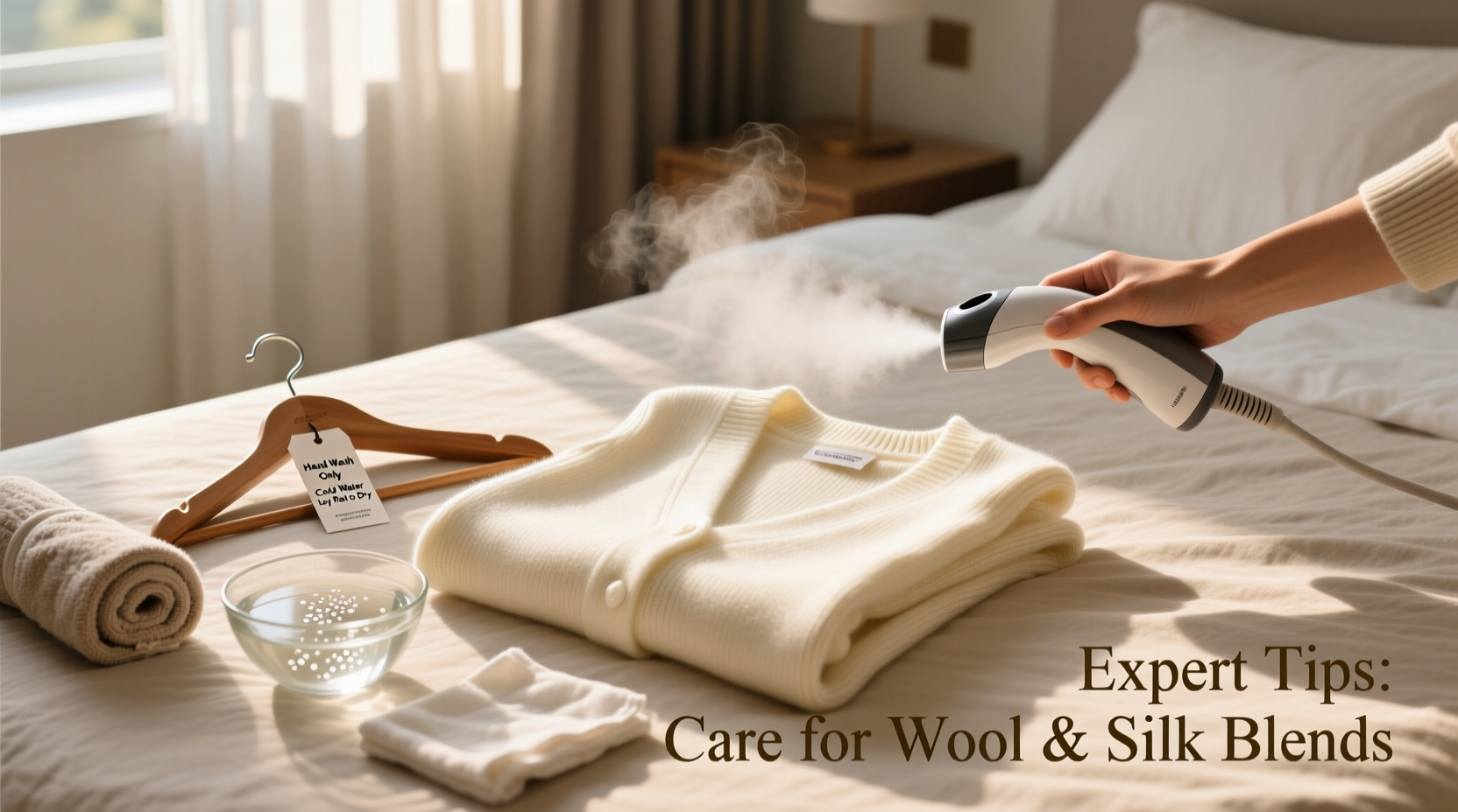 expert tips for properly caring for your wool and silk blend sweater