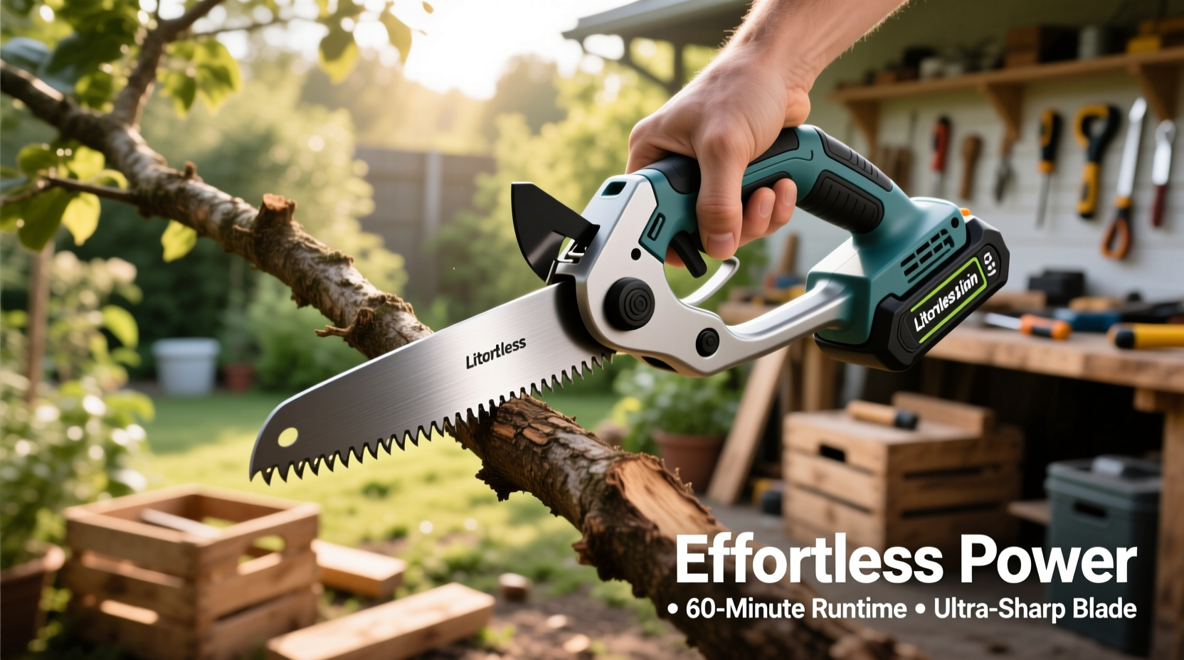 effective and reliable cordless pruning saws for easy wood cutting