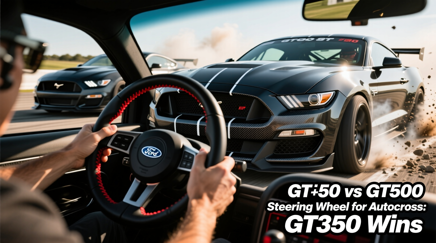 gt350 vs gt500 steering wheel autocross