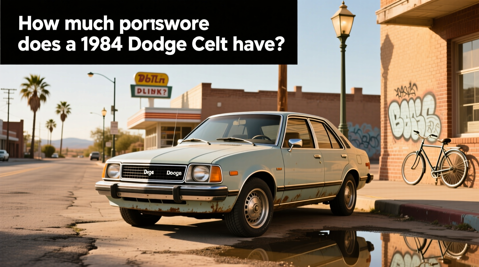 1984 dodge colt hp trim guide