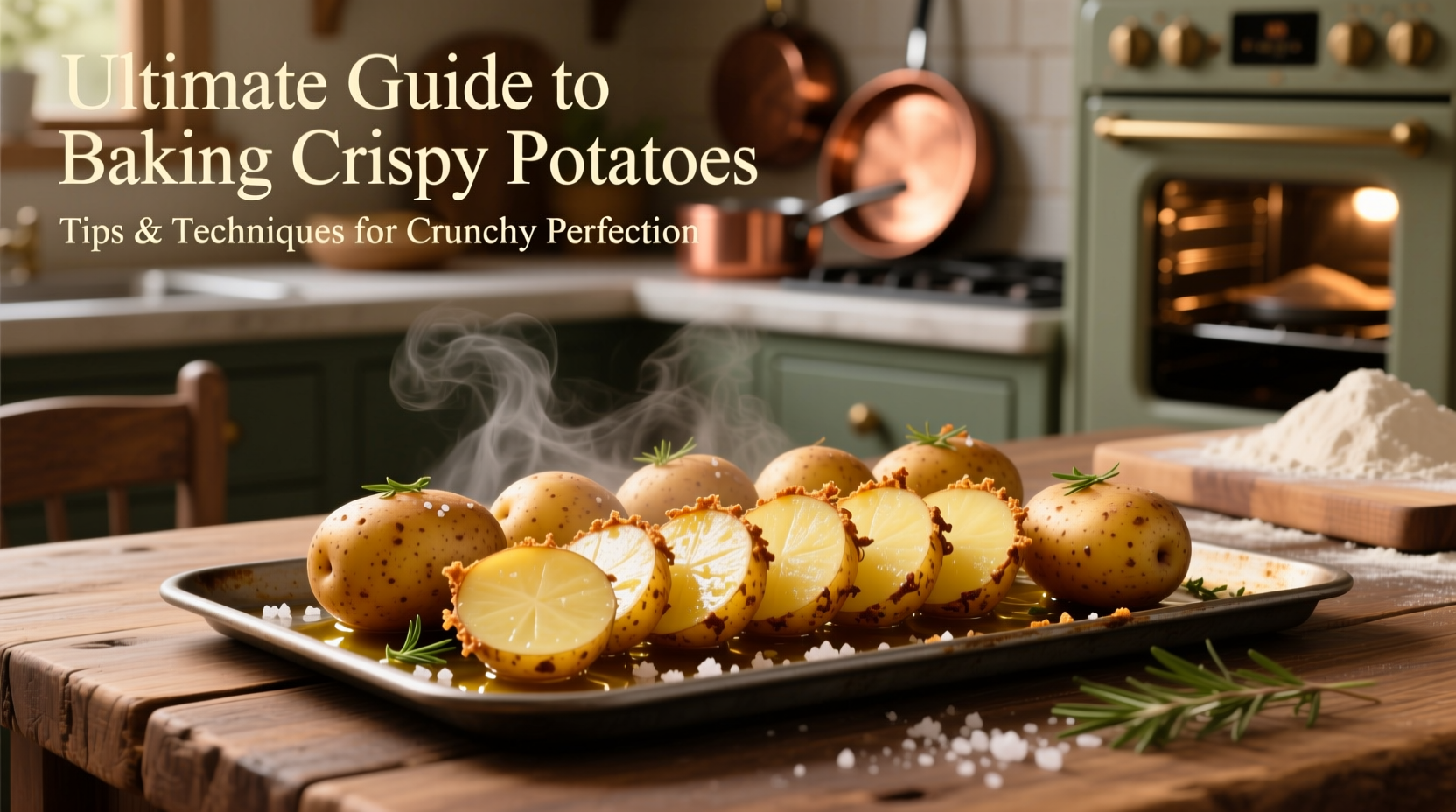 ultimate guide to baking crispy potatoes tips and techniques for crunchy perfection