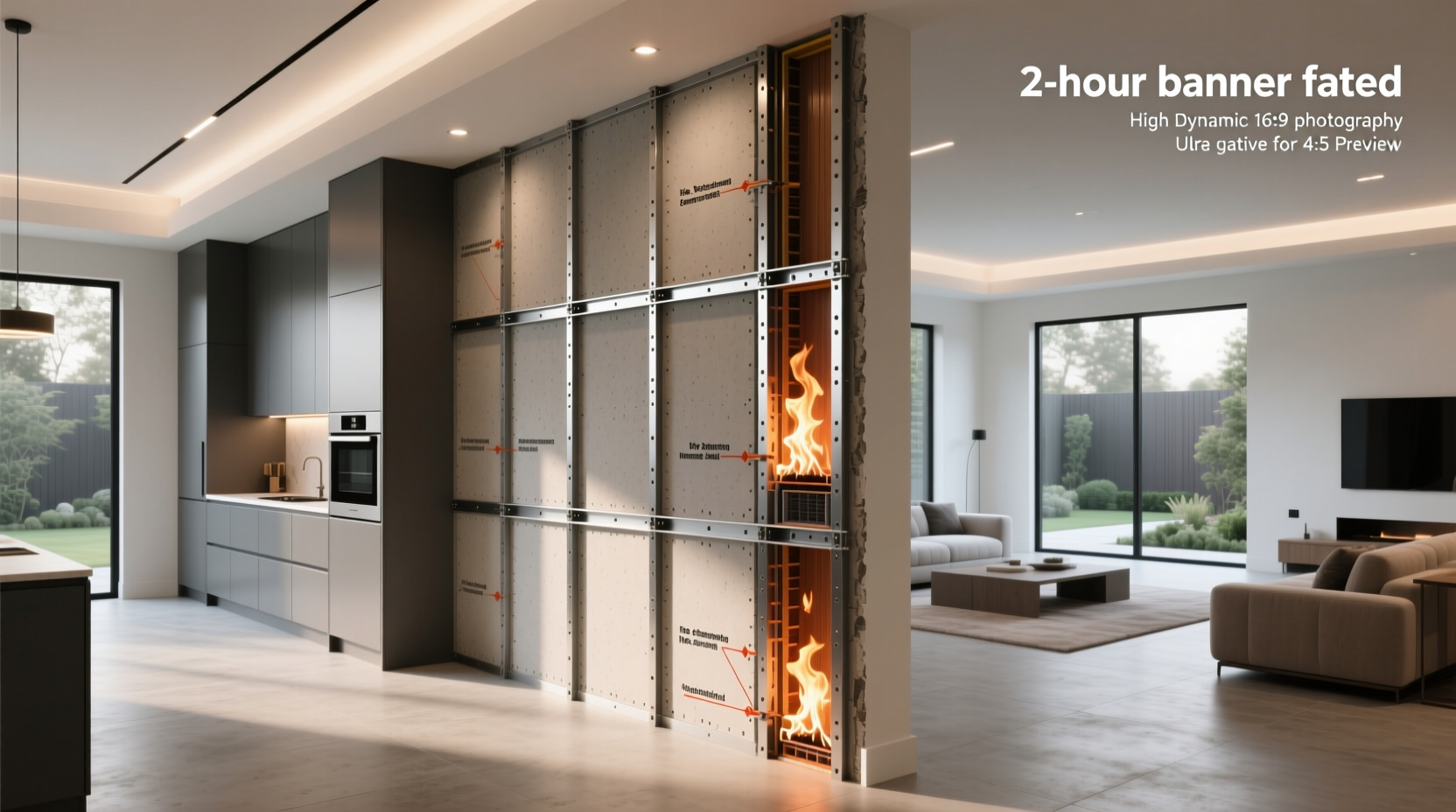 2 hour fire wall types code compliance