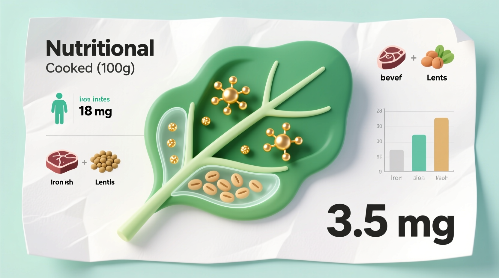 Spinach Iron Content: Facts, Myths & Absorption Tips