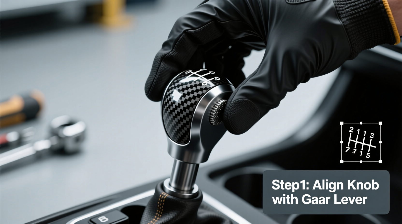 Carbon Fiber Shift Knob Installation Guide: Step-by-Step