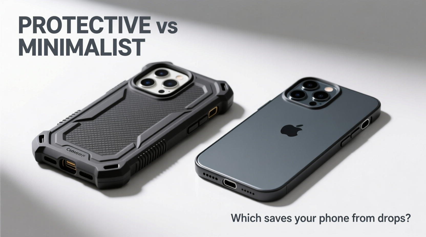 protective vs minimalist iphone case which one saves your phone from drops