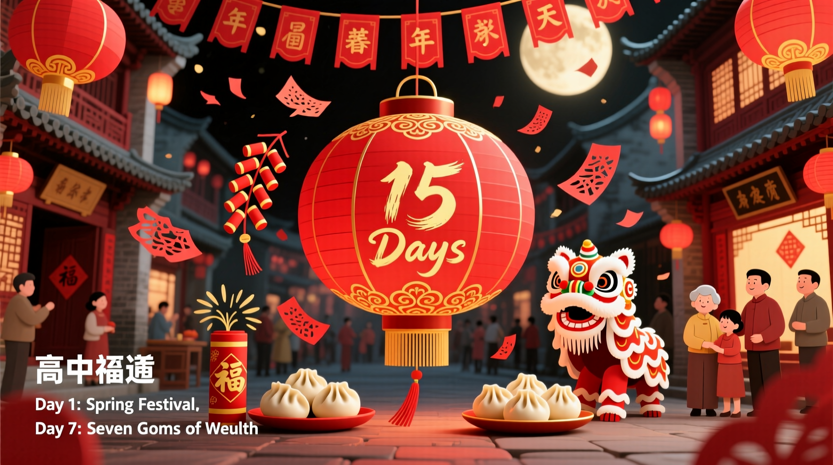 how many days do chinese celebrate new year