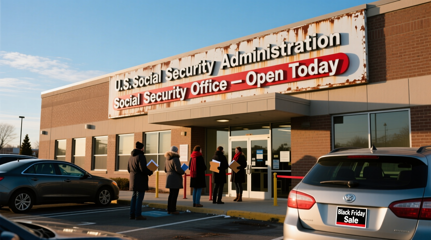 is the social security office open on black friday