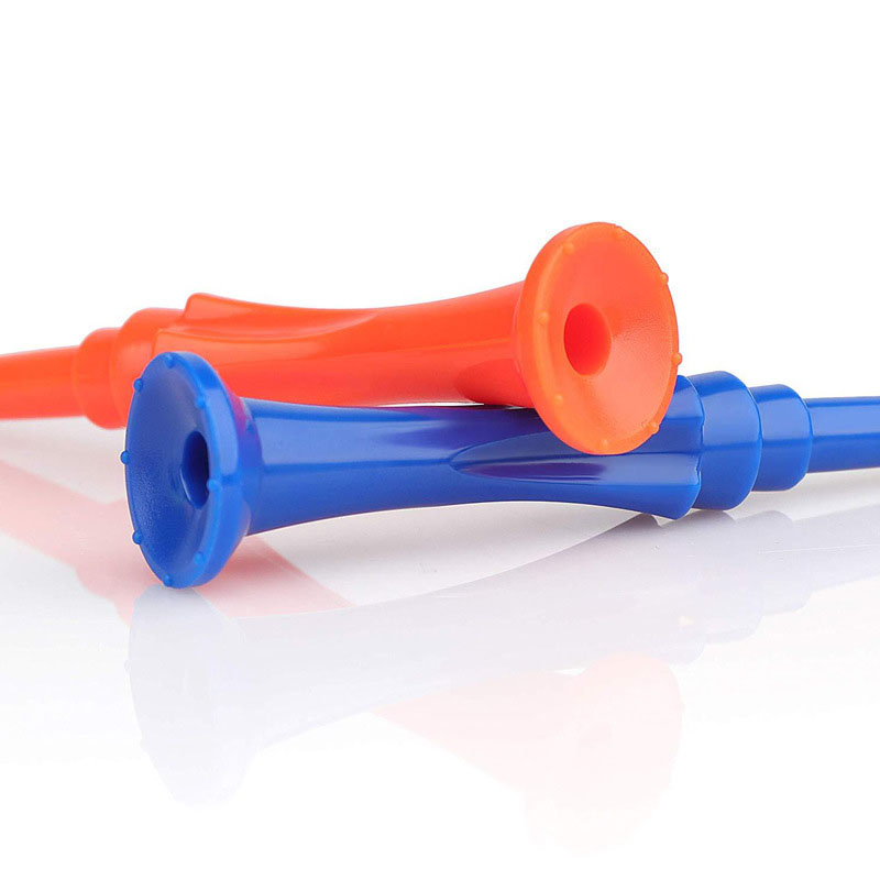 Unique shape wholesale 80mm multi color plastic golf tee accessories for golf course