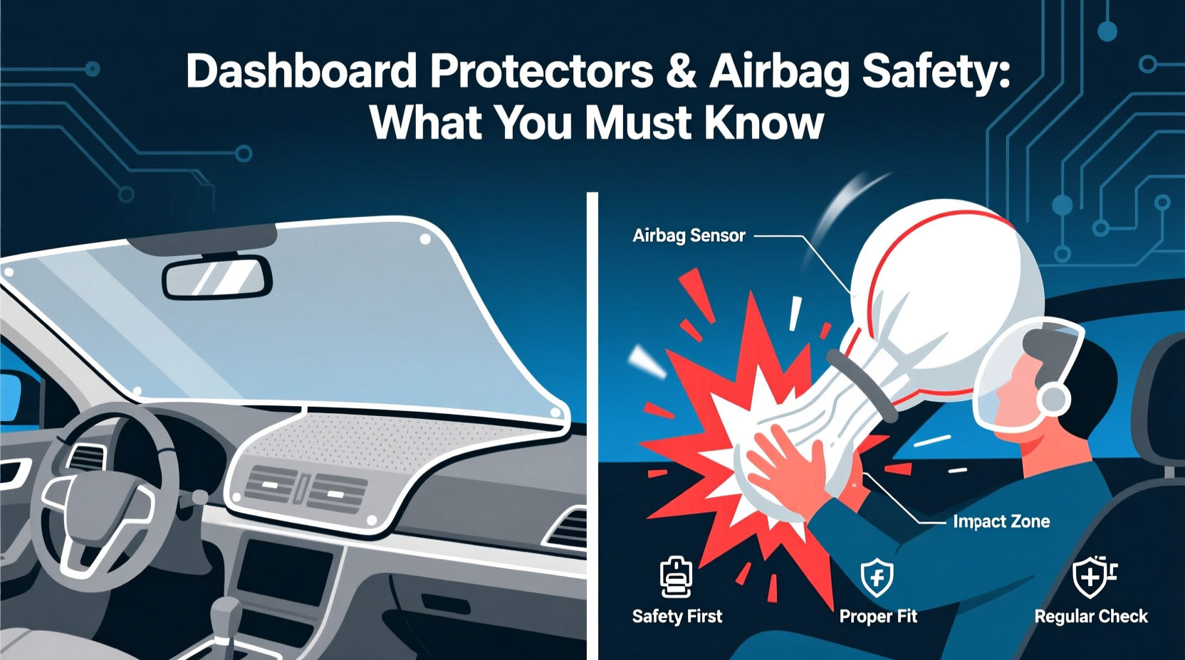 Dashboard Protectors & Airbag Safety: What You Must Know