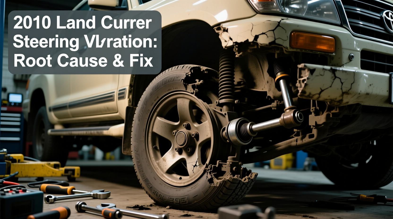 2010 land cruiser steering vibration