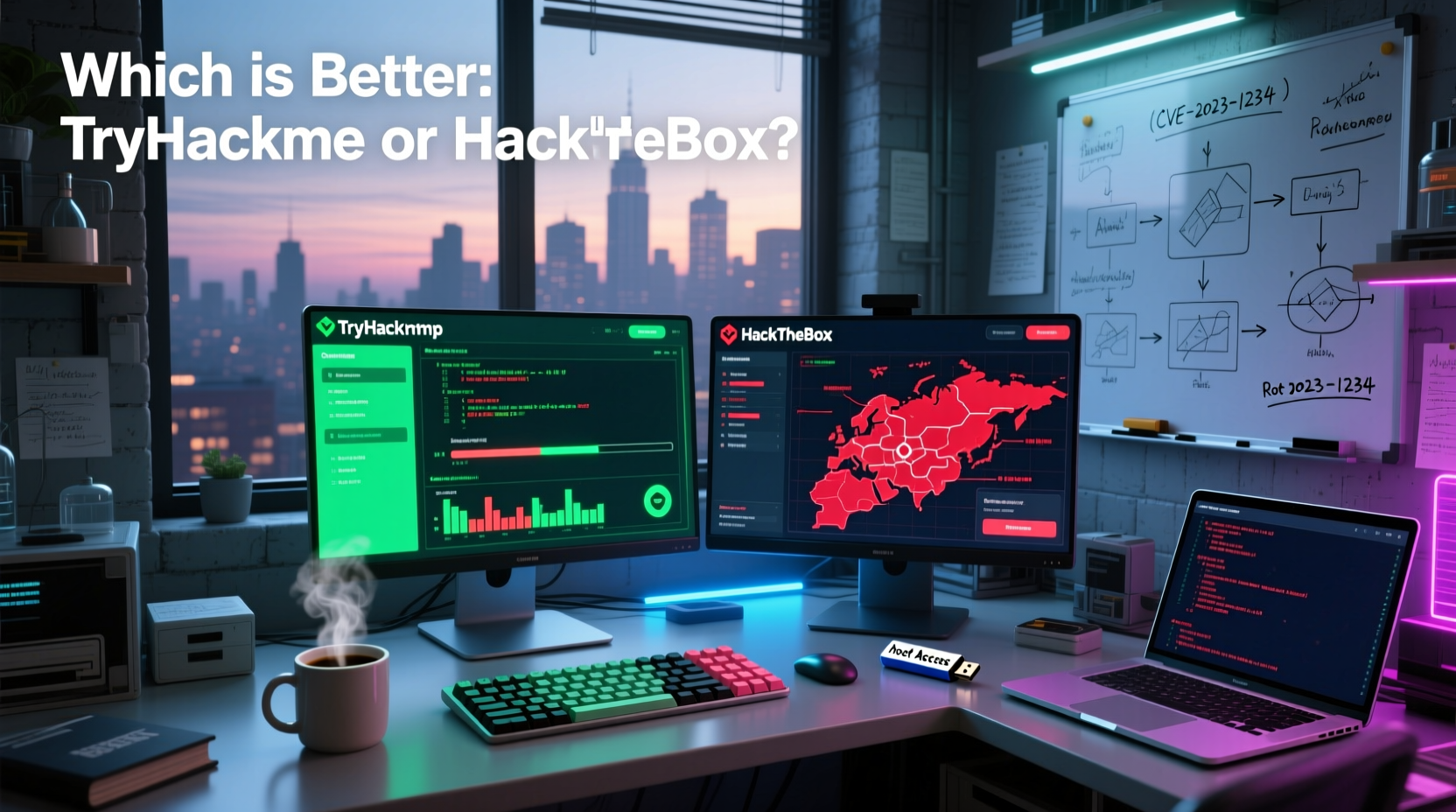 How to Choose Working Hacking Tools: TryHackMe vs HackTheBox Buying Guide