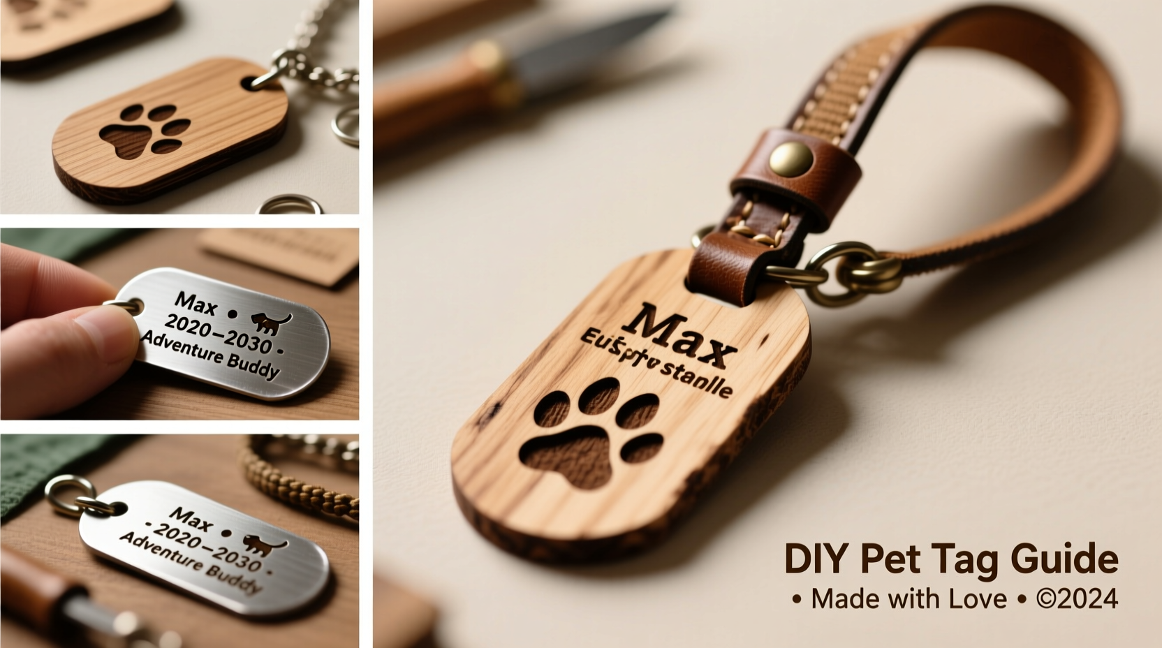 creative diy guide how to make durable and personalized homemade dog tags