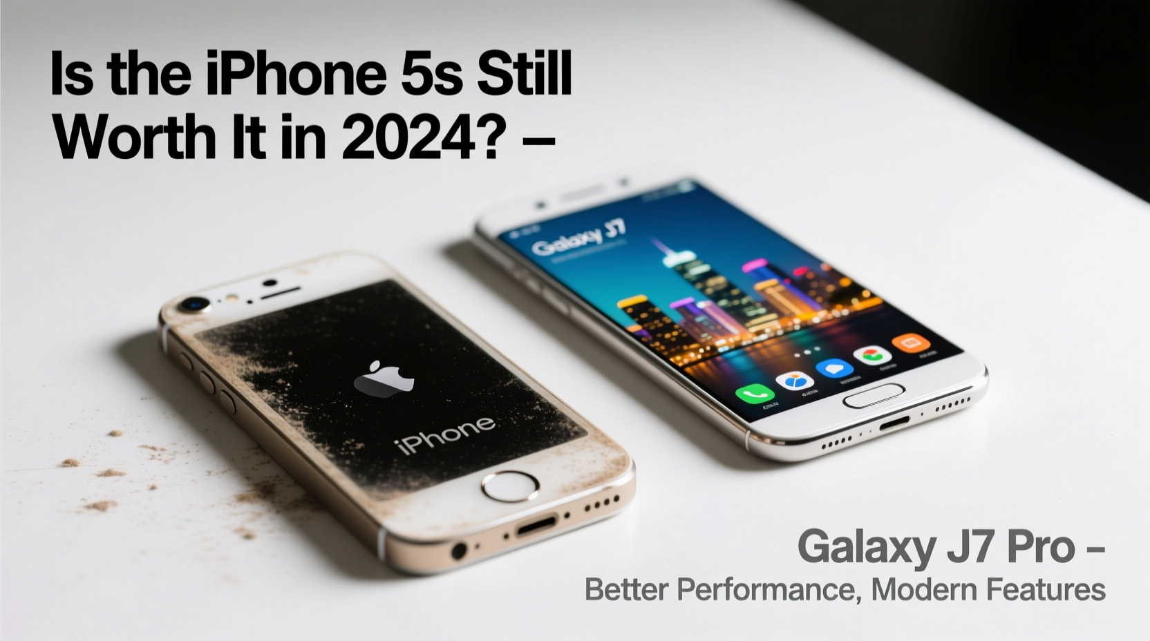 is the iphone 5s still worth it in 2024 or should i just get a galaxy j7 pro