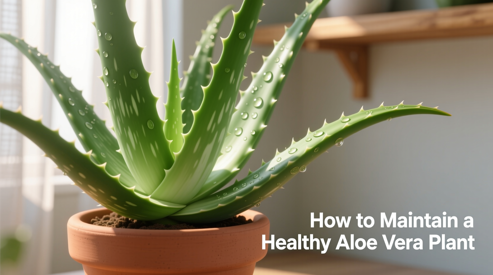 How to Maintain a Healthy Aloe Vera Plant