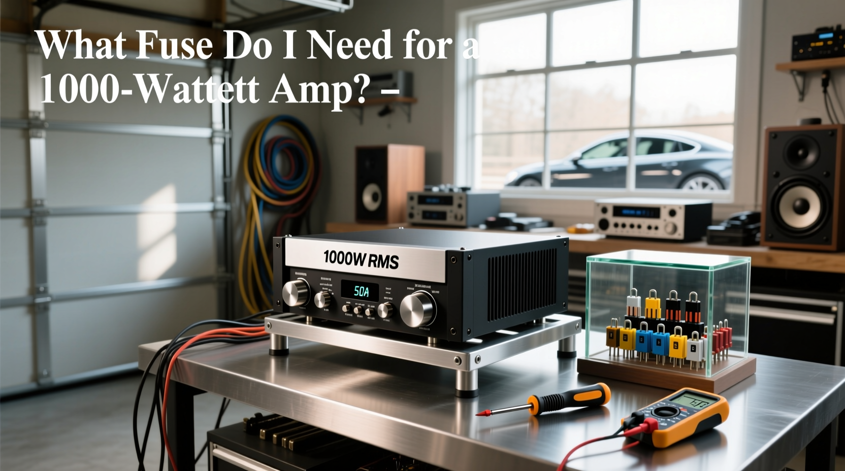 How to Choose a 1000W RMS Amplifier & Correct Fuse Size: Buying Guide