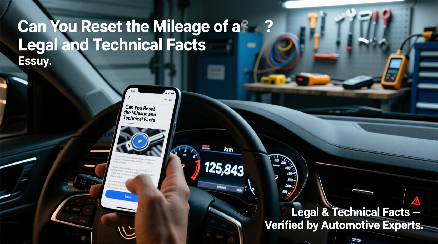 can you reset the mileage of car