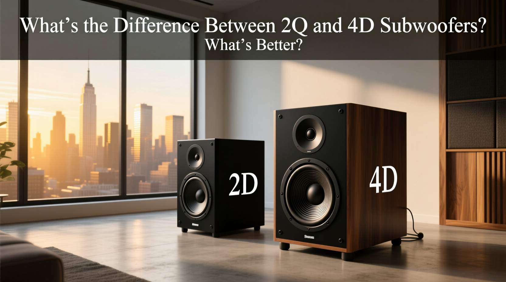 2 Ohm vs 4 Ohm Subwoofer: How to Choose the Right Impedance