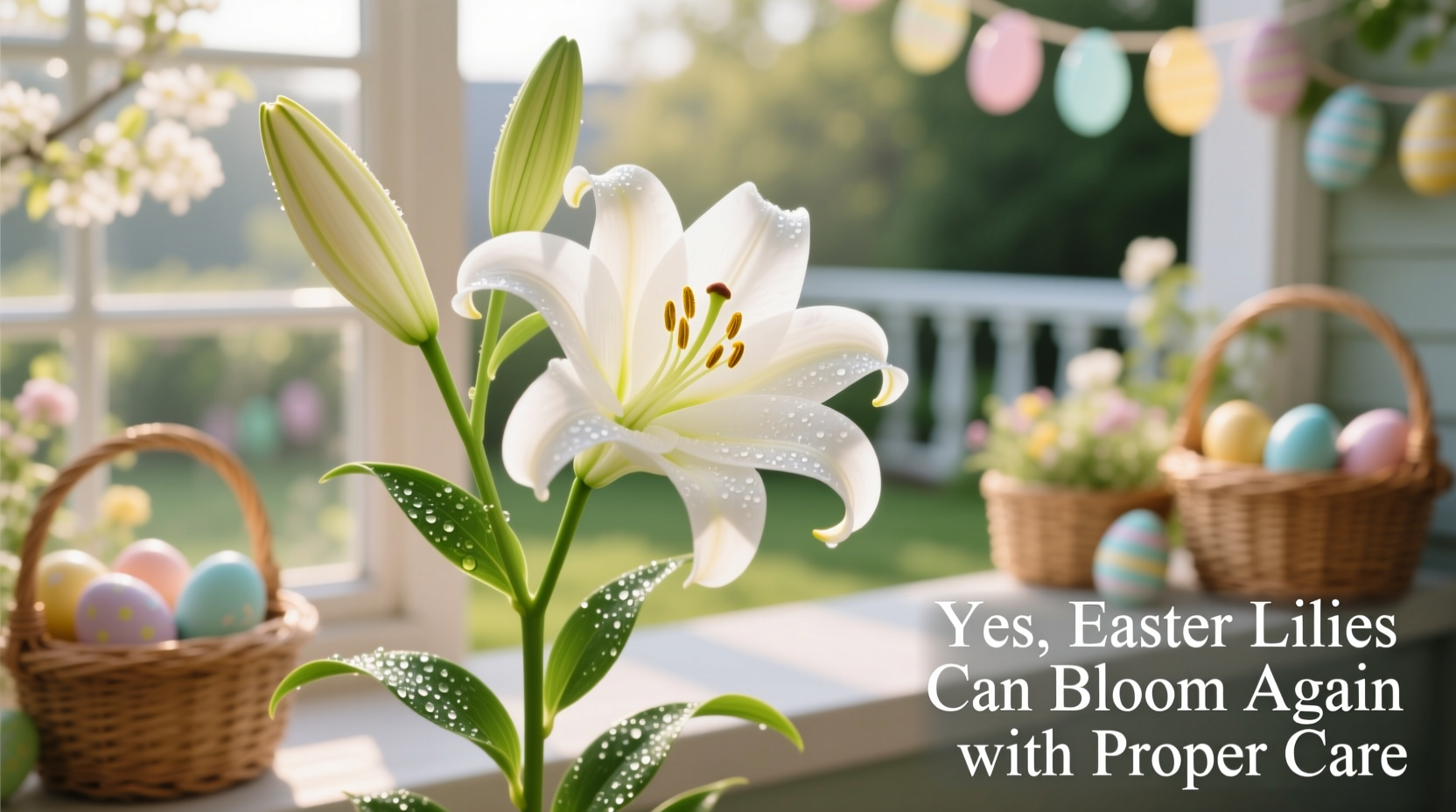 do easter lilies bloom a second time