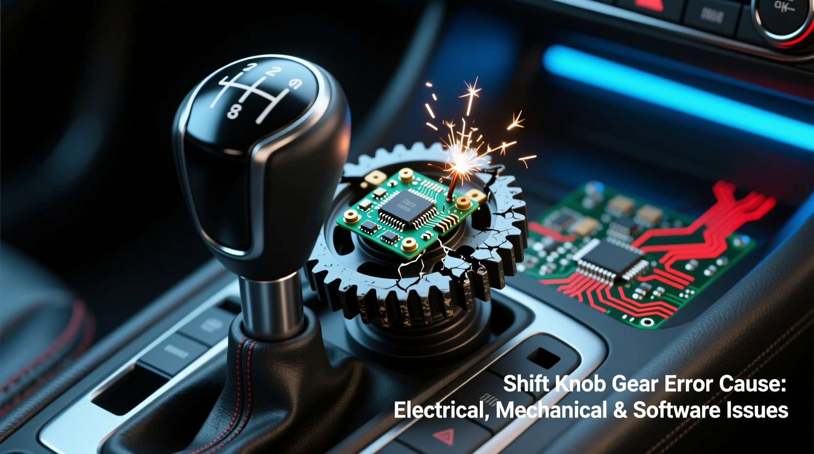 shift knob gear error cause