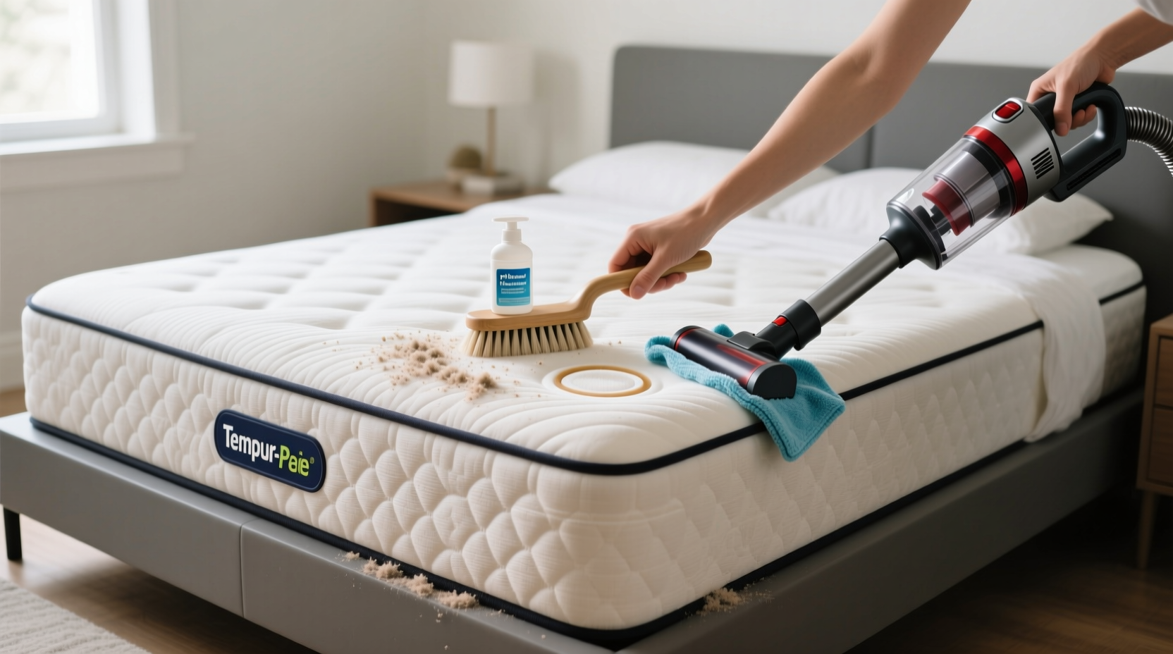 how to clean tempur pedic mattress