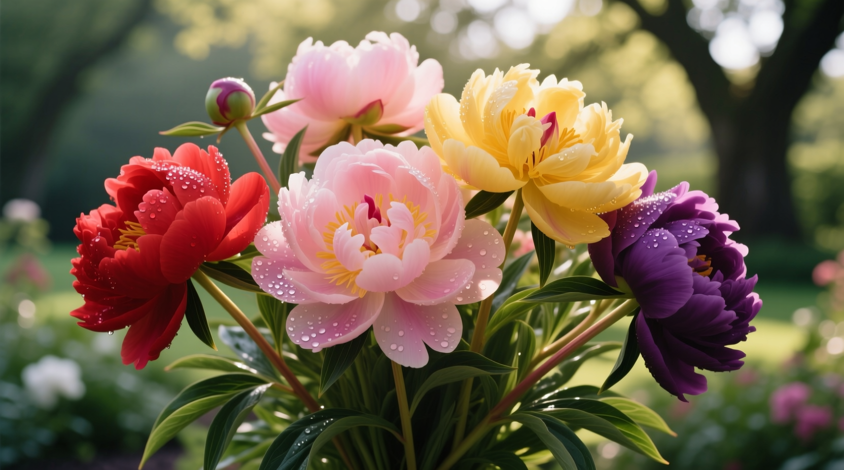 Different Colored Peonies: Types, Care & Color Stability Guide