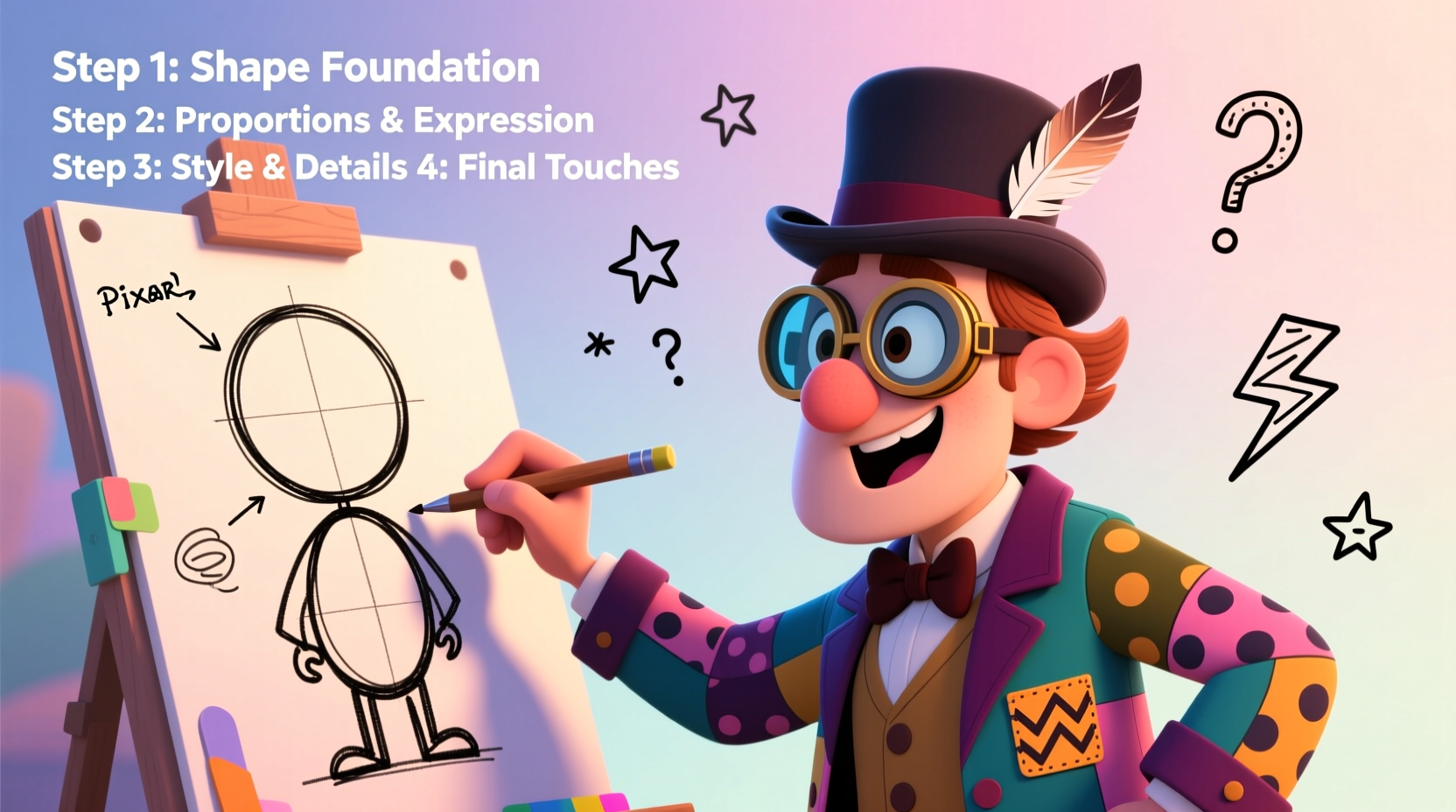 mastering how to cartoon step by step techniques to create your own unique characters