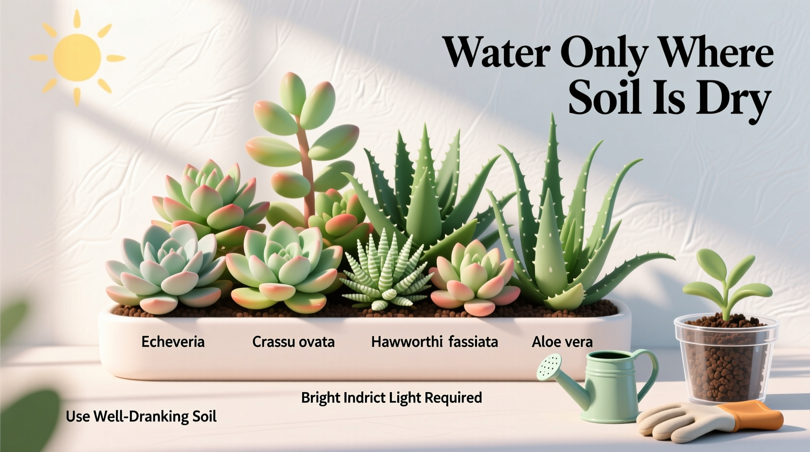 How to Care for Indoor Succulents