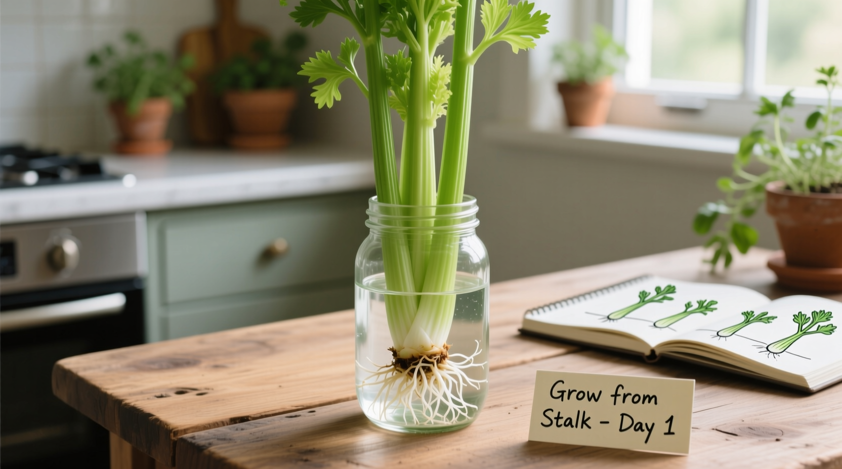 Regrow Celery from Stalk: Complete Step-by-Step Guide